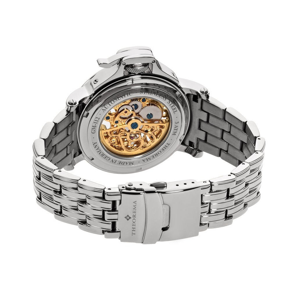 TUFINA GERMANY MADRID THEOREMA STEEL | SILVER BLACK Watch