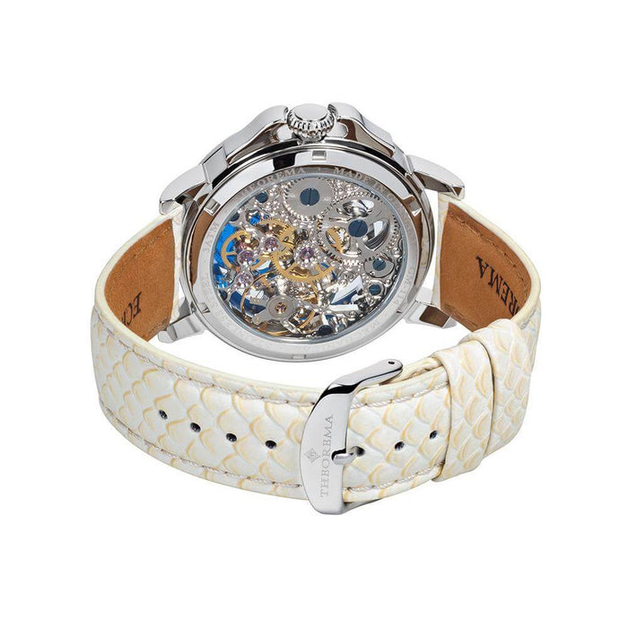 TUFINA GERMANY BEUNOS AIRES THEOREMA DUAL TIME SILVER | BEIGE Watch