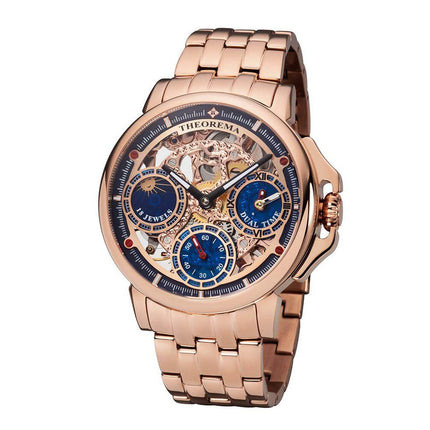 TUFINA GERMANY BEUNOS AIRES THEOREMA DUAL TIME ROSE GOLD Watch