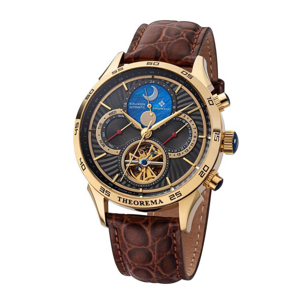 TUFINA GERMANY KINGSTON THEOREMA GOLD | BROWN Watch