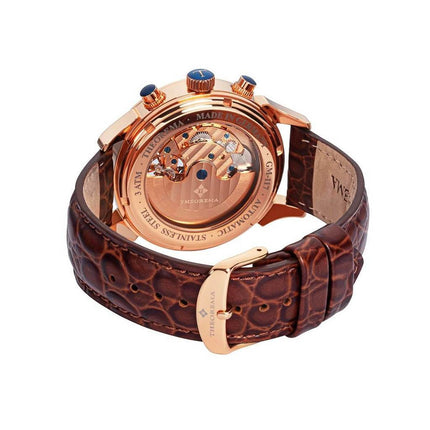 TUFINA GERMANY KINGSTON THEOREMA ROSE GOLD | BROWN Watch