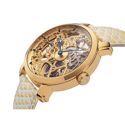 TUFINA GERMANY VENEZIA THEOREMA FULL SKELETON GOLD | BEIGE Watch