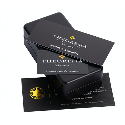 TUFINA GERMANY OSLO THEOREMA STEEL GOLD | BLACK Watch