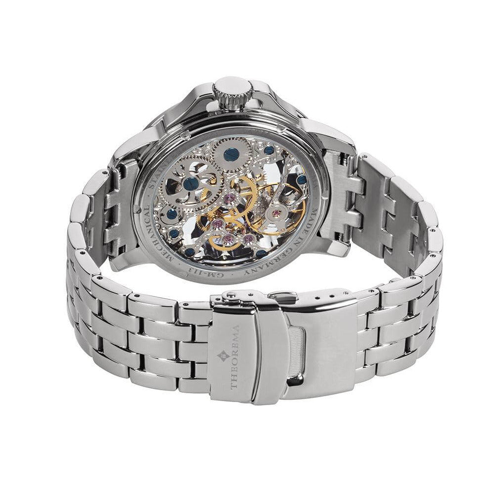 TUFINA GERMANY LAGOS THEOREMA STEEL SILVER | BLACK Watch