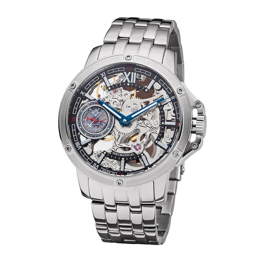 TUFINA GERMANY LAGOS THEOREMA STEEL SILVER | BLACK Watch