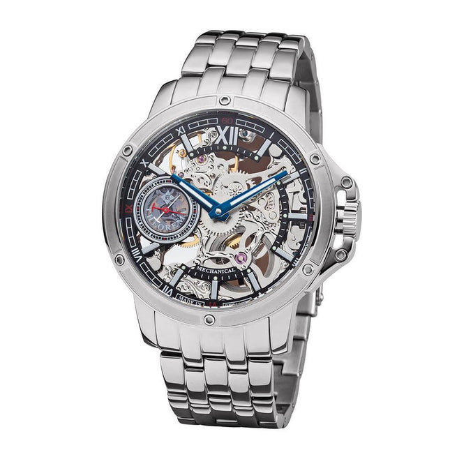 TUFINA GERMANY LAGOS THEOREMA STEEL SILVER | BLACK Watch