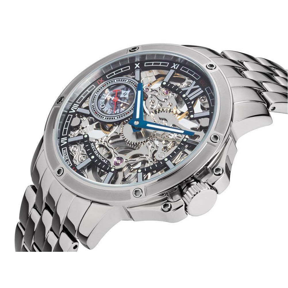 TUFINA GERMANY LAGOS THEOREMA STEEL SILVER | BLACK Watch