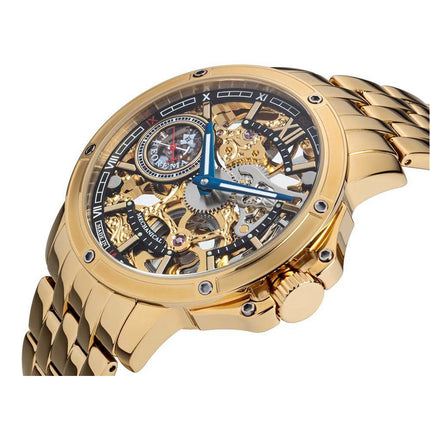 TUFINA GERMANY LAGOS THEOREMA STEEL GOLD | BLACK Watch