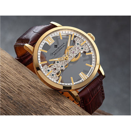 TUFINA GERMANY SAN FRANCISCO THEOREMA GOLD | DARK BROWN Watch