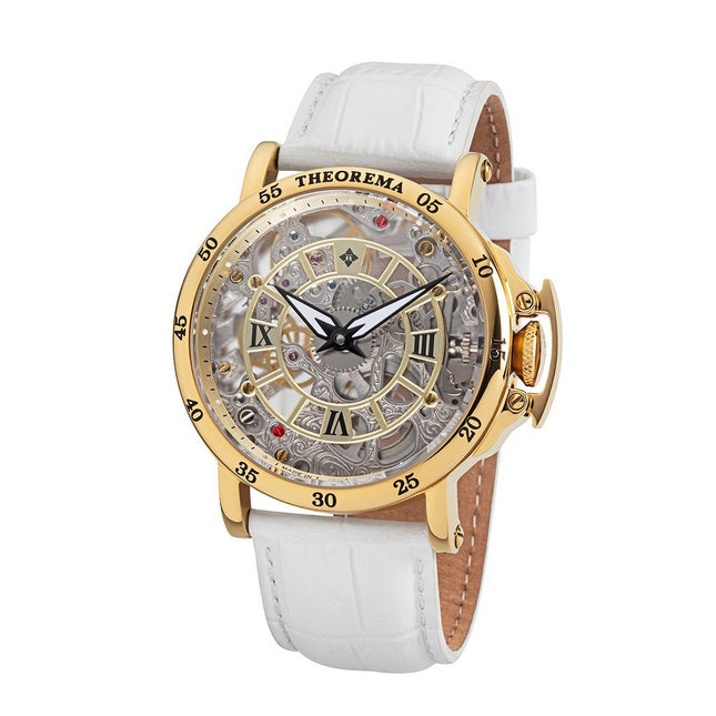TUFINA GERMANY SAHARA THEOREMA GOLD | WHITE Watch