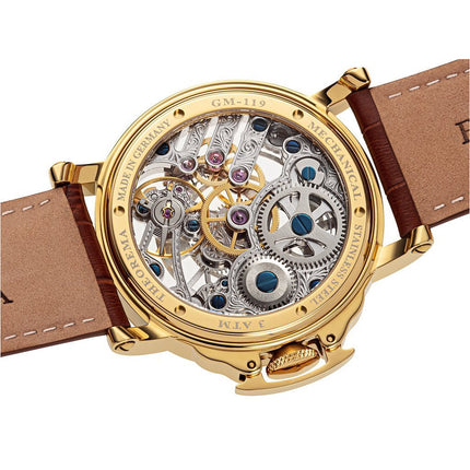 TUFINA GERMANY SAHARA THEOREMA GOLD | BROWN Watch