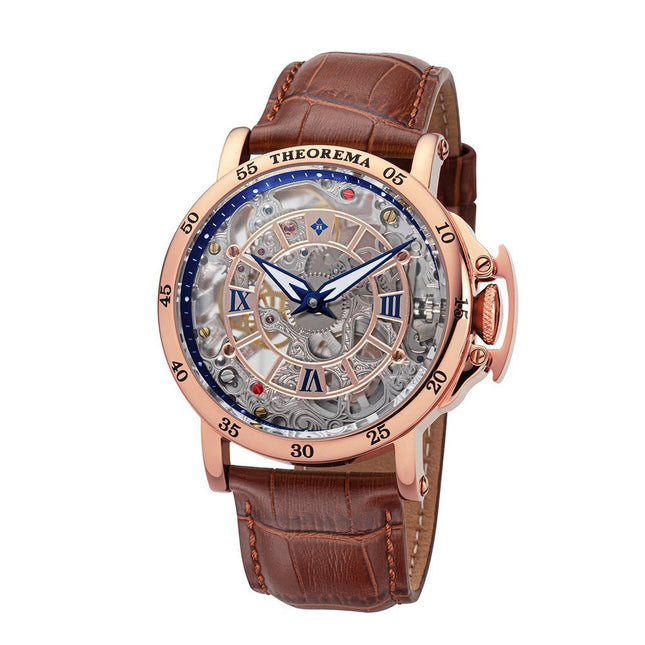 TUFINA GERMANY SAHARA THEOREMA ROSE GOLD | BROWN Watch