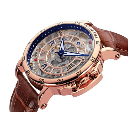 TUFINA GERMANY SAHARA THEOREMA ROSE GOLD | BROWN Watch