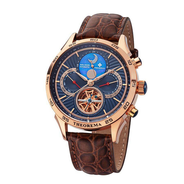 TUFINA GERMANY KINGSTON THEOREMA ROSE GOLD | BROWN Watch