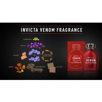 INVICTA Venom Collector's Edition Fragrance Woody Powdery