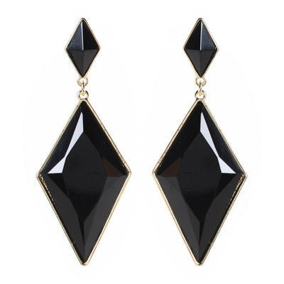 AMRITA NEW YORK Wisteria Earring Jet Black