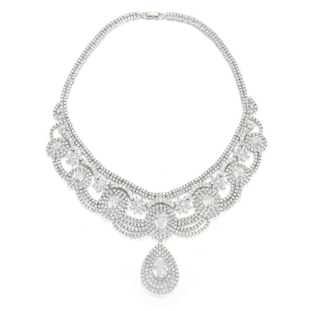 AMRITA NEW YORK Beatrix CZ Necklace