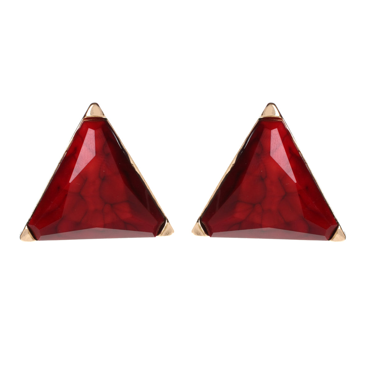 AMRITA NEW YORK Bermuda Stud Earring Ruby