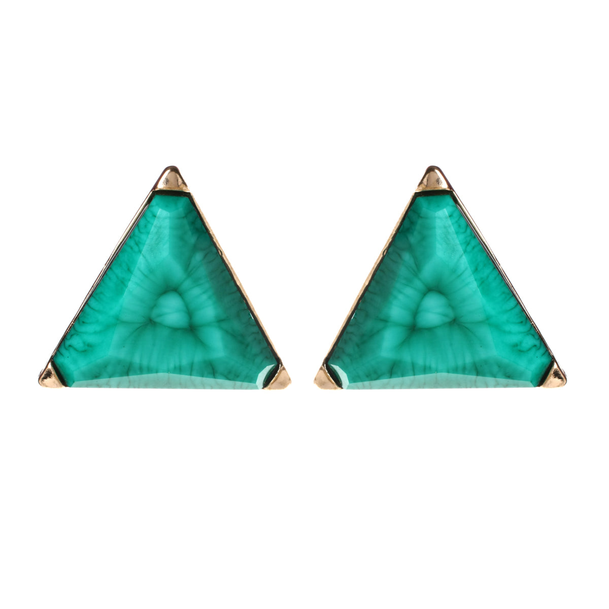 AMRITA NEW YORK Bermuda Stud Earring Turquoise