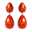 AMRITA NEW YORK Santa Ana Earring Coral