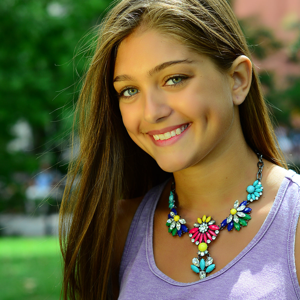 AMRITA NEW YORK Carrie Necklace Multi