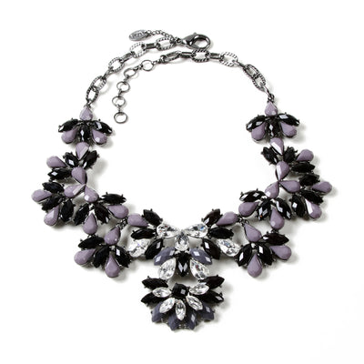 AMRITA NEW YORK Lorraine Necklace Black/Grey