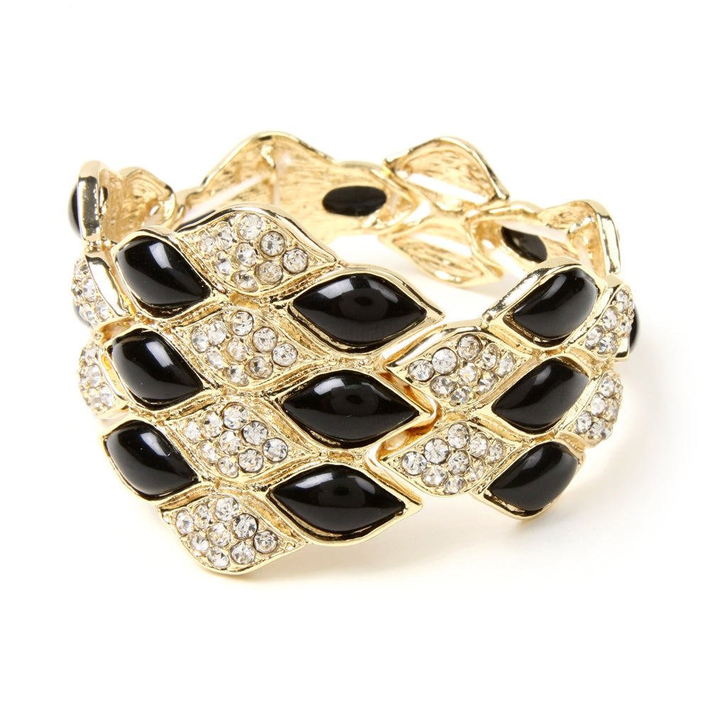 AMRITA NEW YORK Dorcas Bracelet Jet Black
