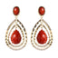 AMRITA NEW YORK Catriona Earring Coral