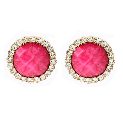 AMRITA NEW YORK Bridgehampton Earring Fuschia