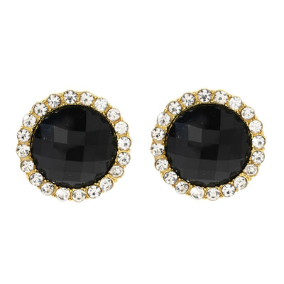 AMRITA NEW YORK Bridgehampton Earring Jet Black