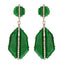 AMRITA NEW YORK Art Deco Earring Evergreen