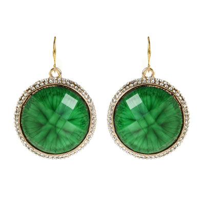 AMRITA NEW YORK Faye Spring Earring Evergreen