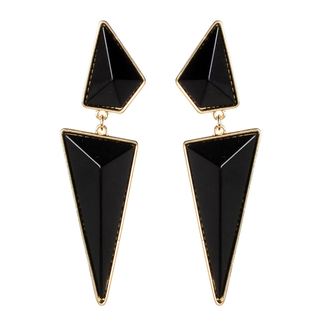 AMRITA NEW YORK Northampton Earring Jet Black