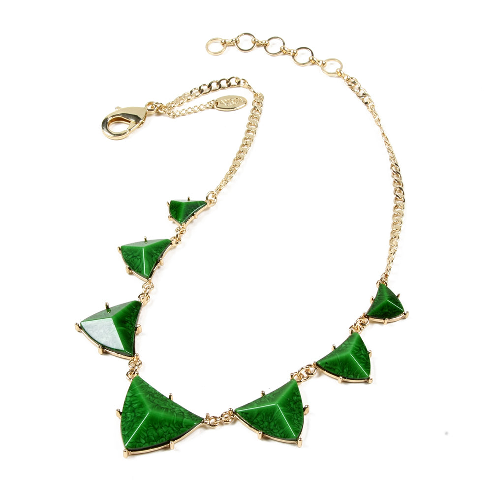 AMRITA NEW YORK Dorcas Necklace Evergreen