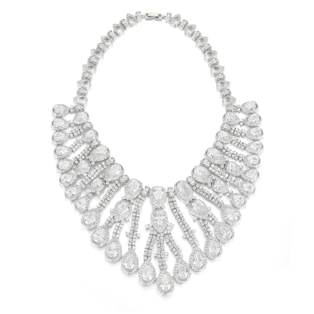 AMRITA NEW YORK Mary CZ Necklace