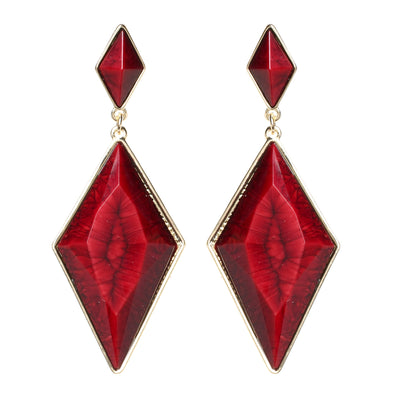 AMRITA NEW YORK Wisteria Earring Ruby