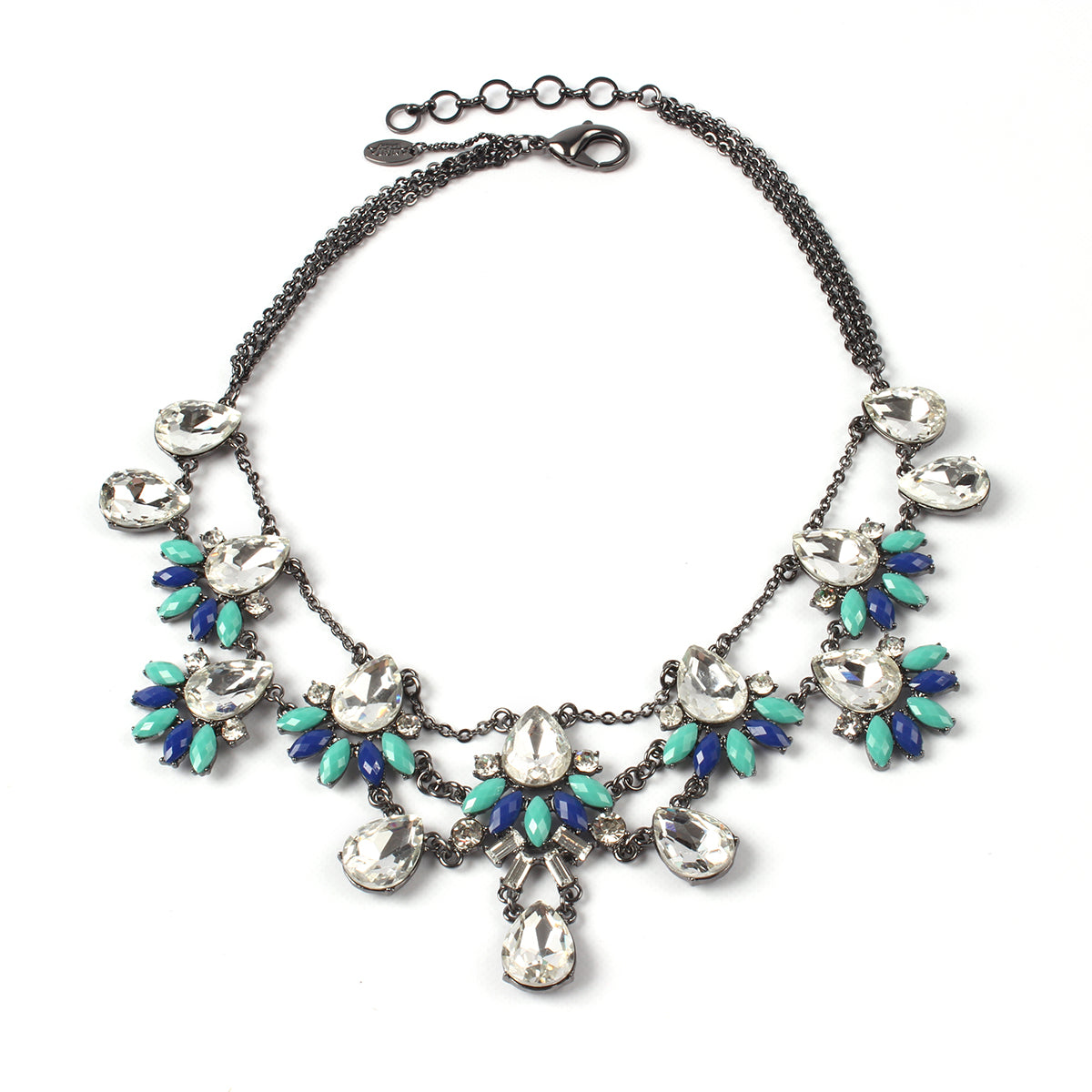 AMRITA NEW YORK Queenly Necklace Turquoise/Blue