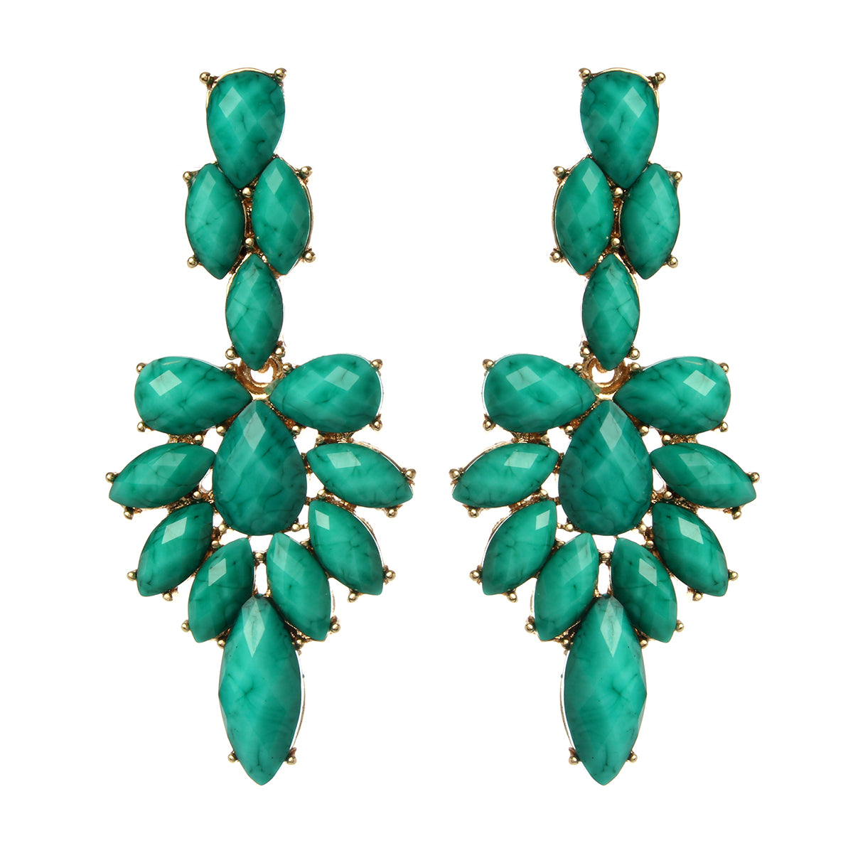 AMRITA NEW YORK Colette Dangle Earrings Turquoise