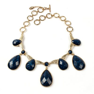 AMRITA NEW YORK Colette Necklace Lapis