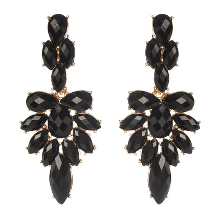 AMRITA NEW YORK Colette Dangle Earrings Black
