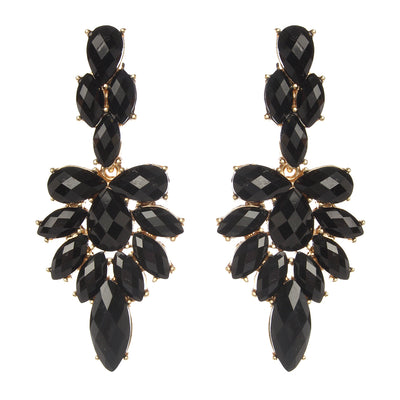 AMRITA NEW YORK Colette Dangle Earrings Black