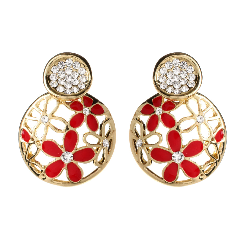 AMRITA NEW YORK Madeline Studs Red