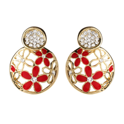 AMRITA NEW YORK Madeline Studs Red