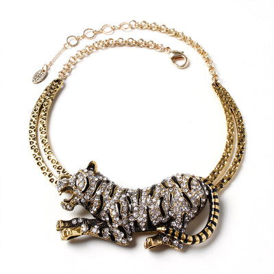 AMRITA NEW YORK Siberian Tiger Necklace