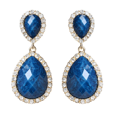 AMRITA NEW YORK Shelter Island Earring Blue Lapis