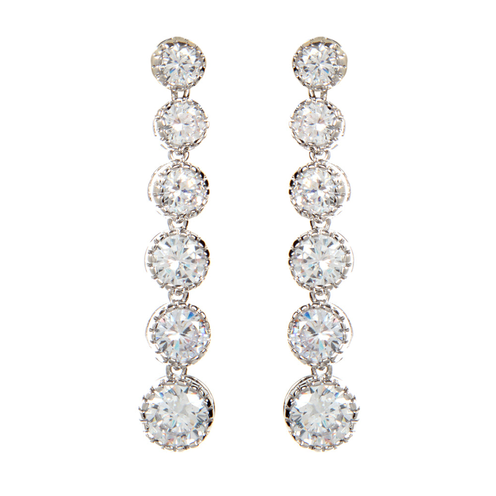 AMRITA NEW YORK Lizzie CZ Earring