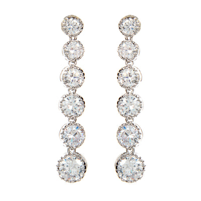 AMRITA NEW YORK Lizzie CZ Earring