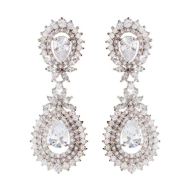 AMRITA SINGH NEW YORK Catherine CZ Cubic Zirconia Earring