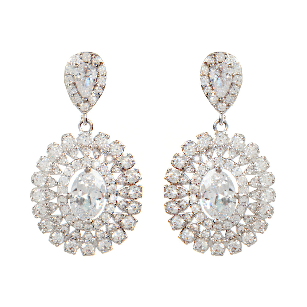 AMRITA NEW YORK Alexa CZ Earring
