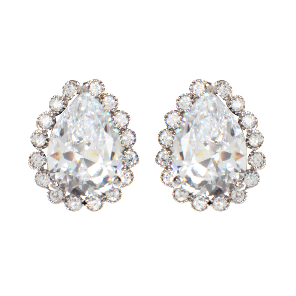 AMRITA NEW YORK Catherine CZ Studs